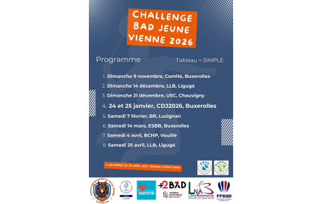 Soirée Remise des récompenses du Challenge Jeune 2026